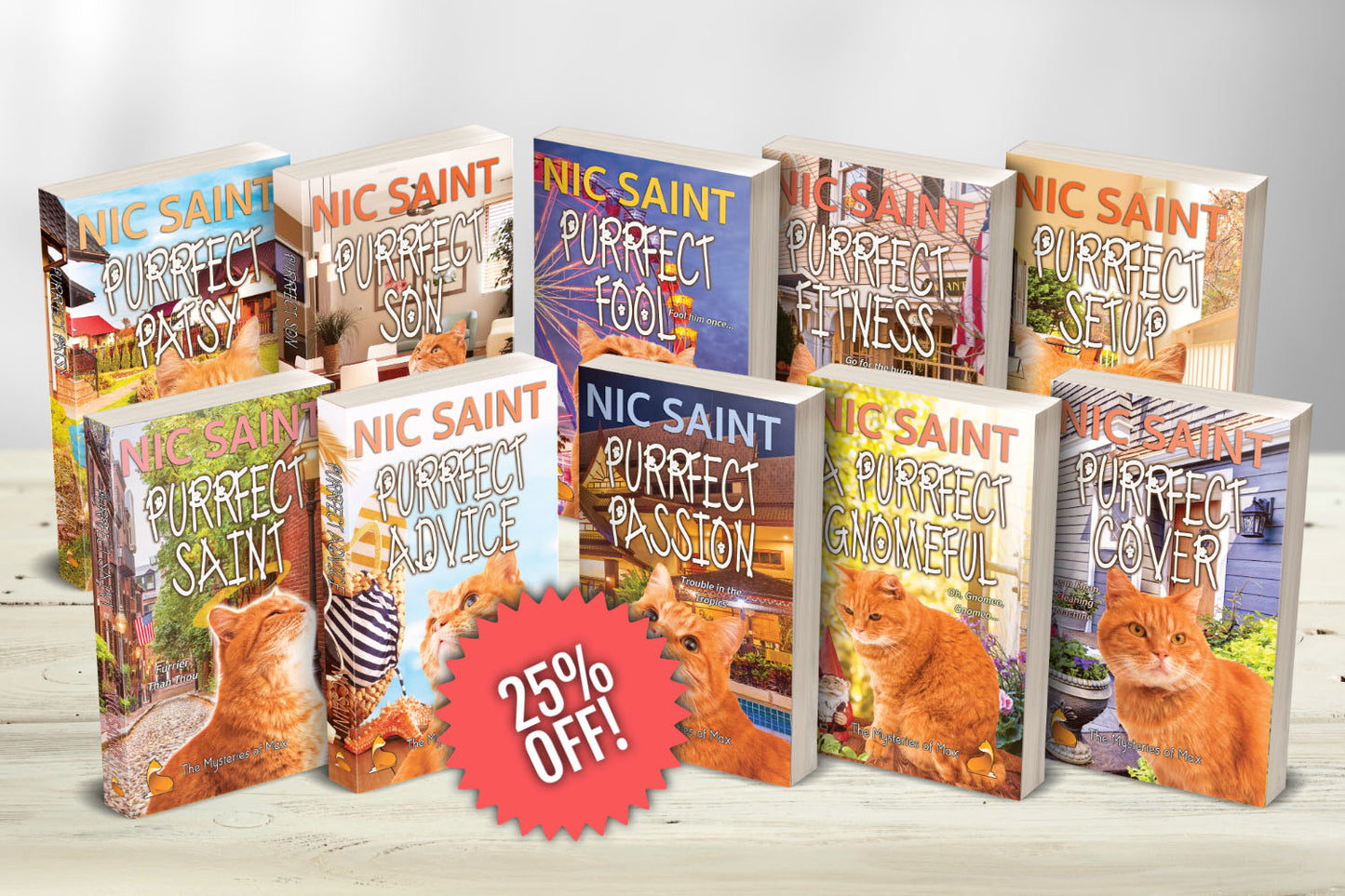Mysteries of Max Paperback Bundle 3