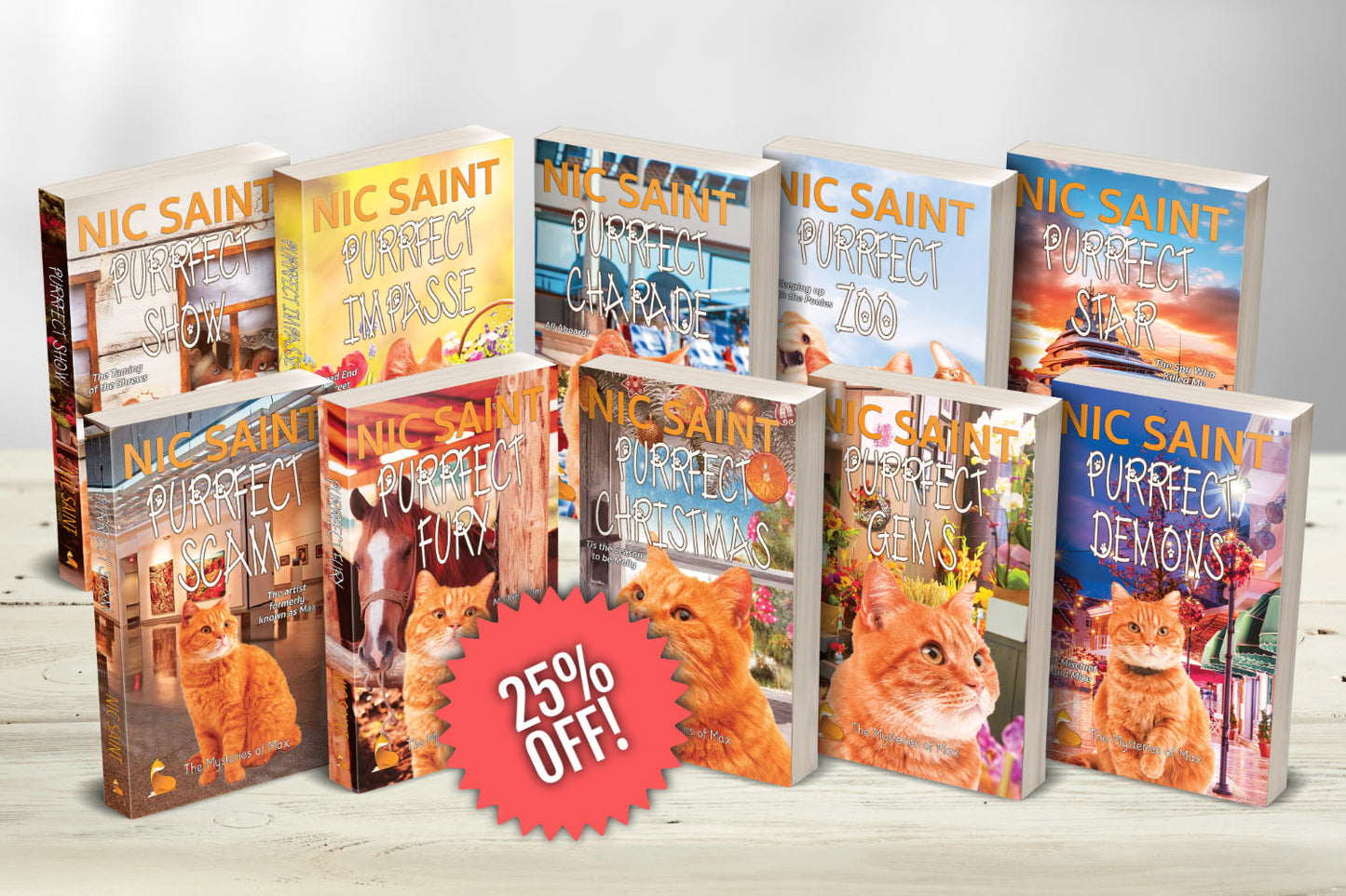 Mysteries of Max Paperback Bundle 7